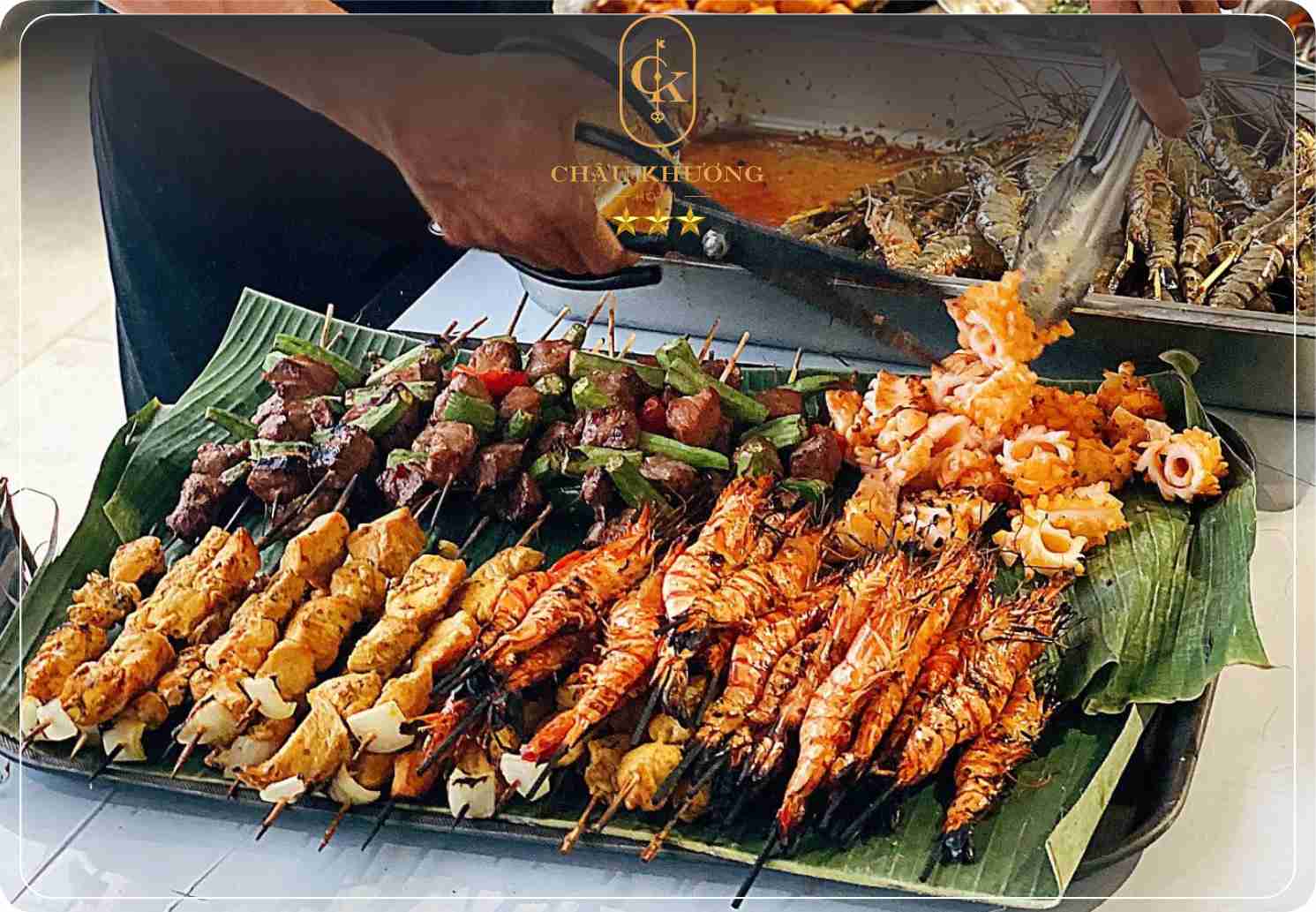 Buffet nướng Long Xuyên