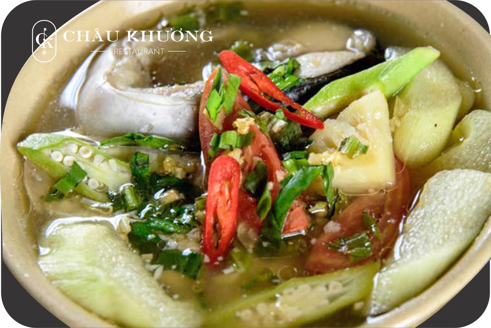 Canh chua cá Bông Lau